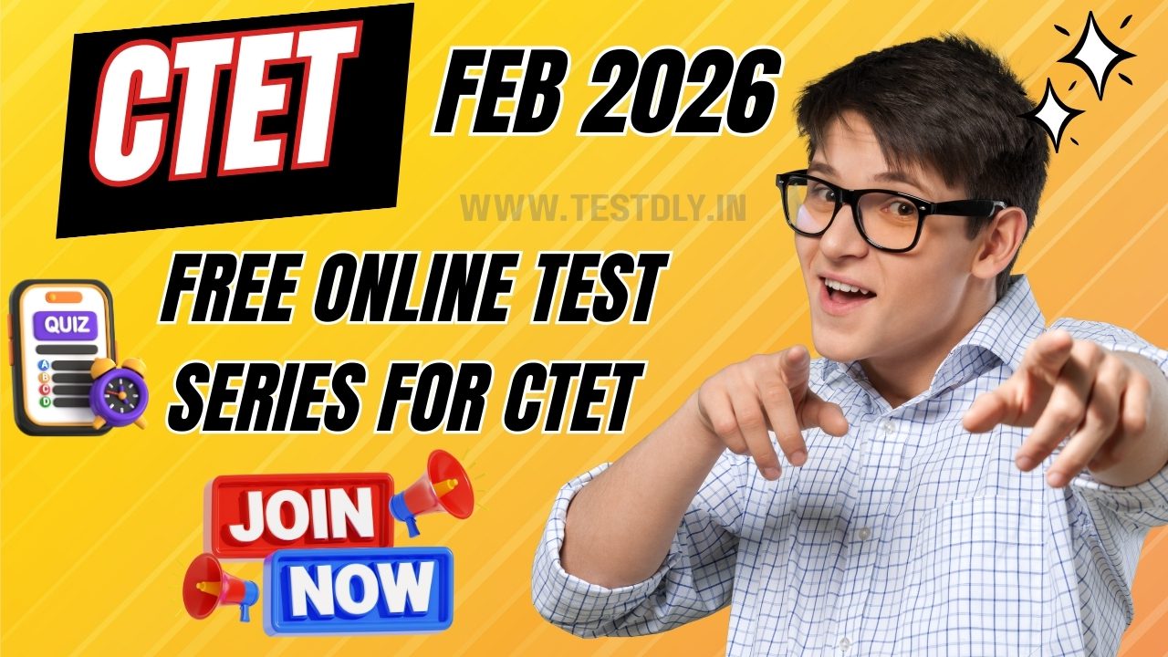 online test series for CTET 2026 free; join now