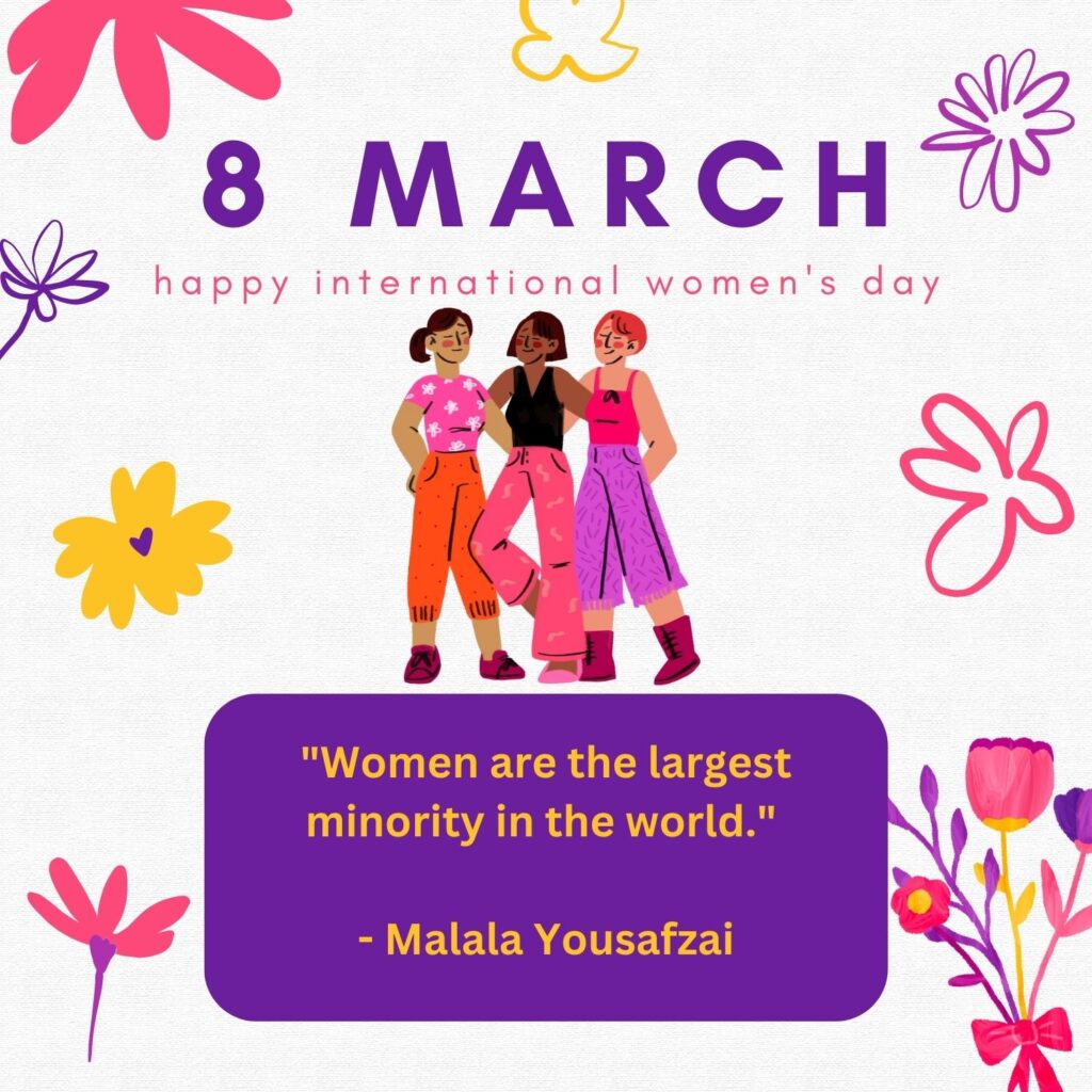 international women's day quotes with posters
