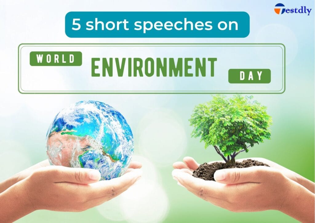 short speech on environment for class 2