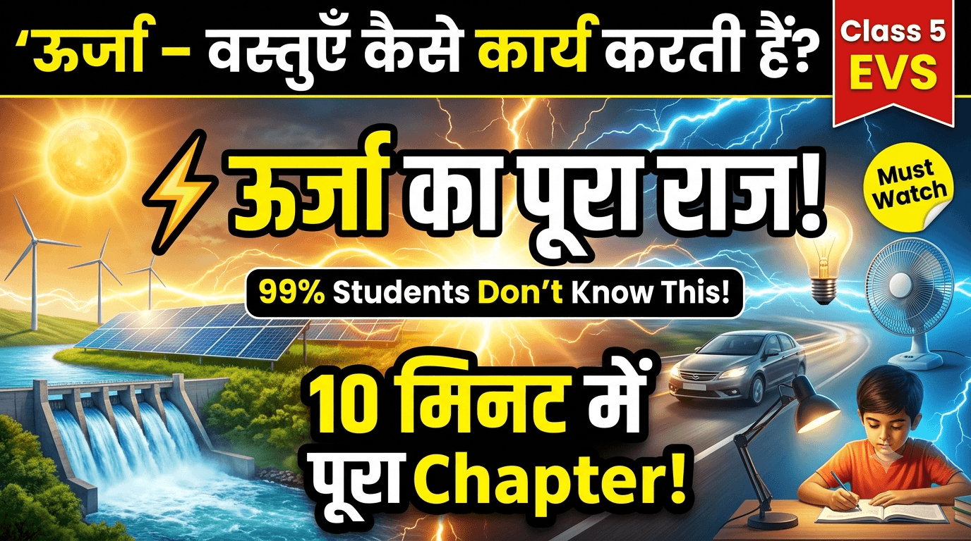 99% of Students Don't Know How Energy Really Works! | ctet EVS Explained