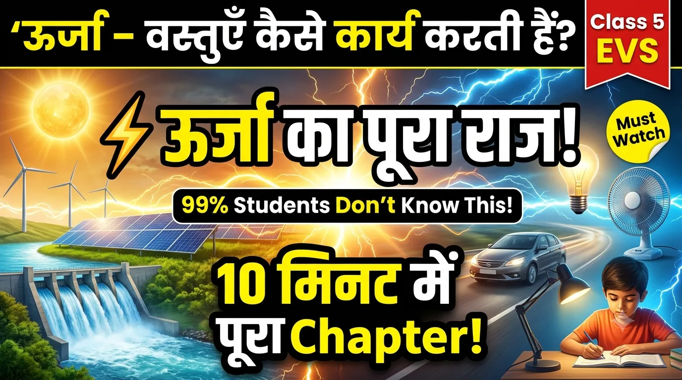 99% of Students Don't Know How Energy Really Works! | ctet EVS Explained